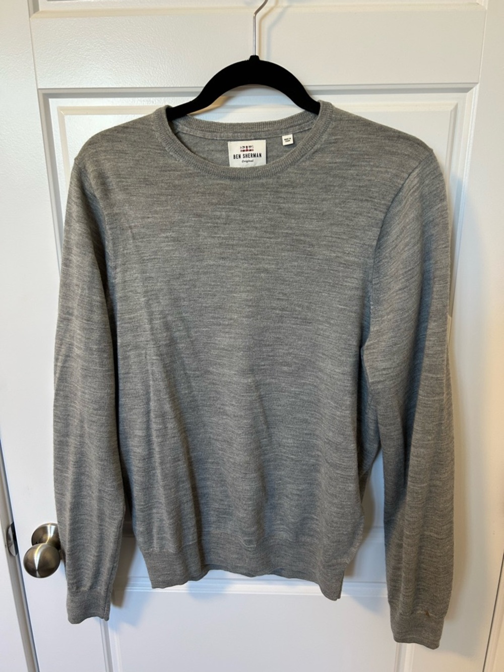Ben Sherman Gray Men's Crewneck Sweater